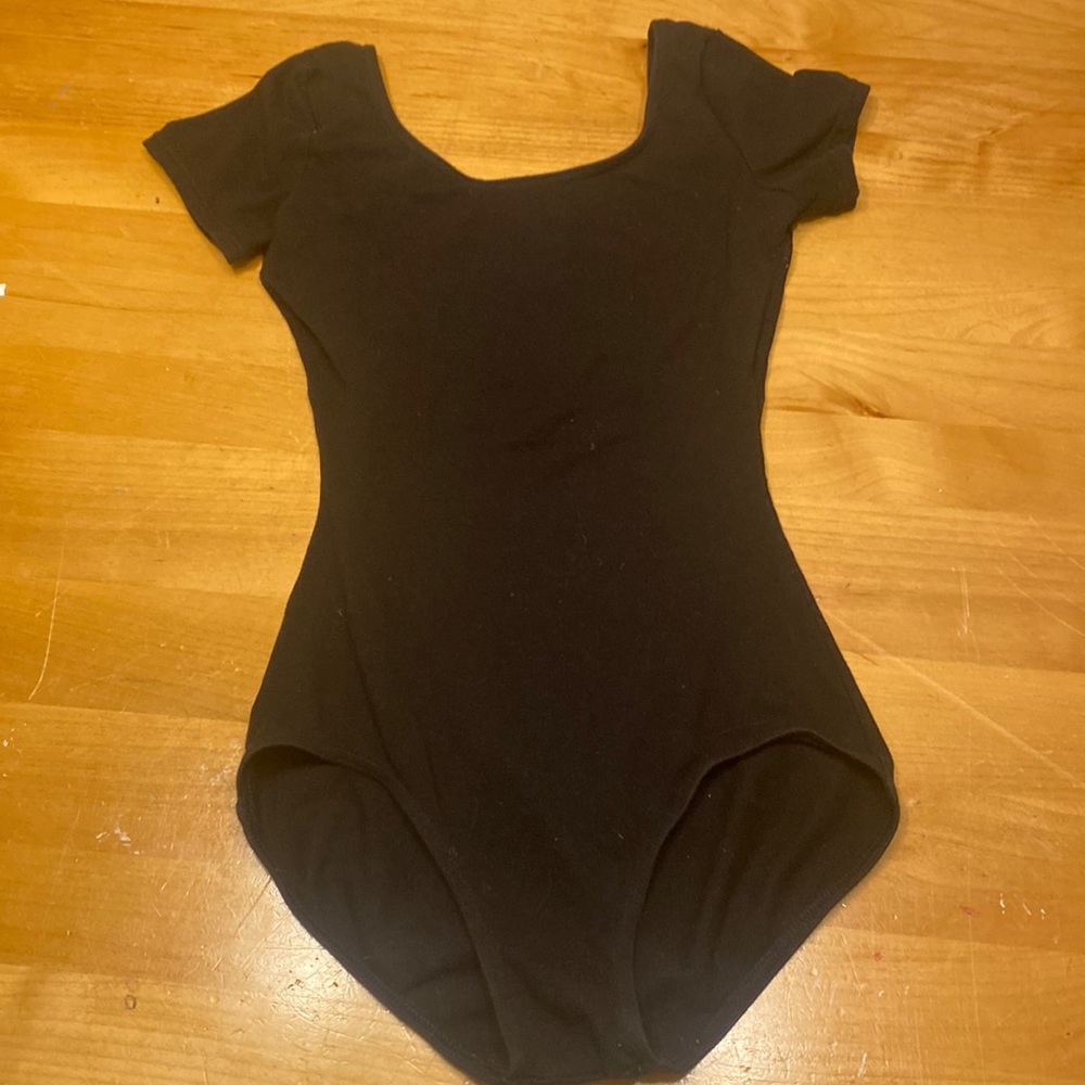 Black Capezio leotard size small